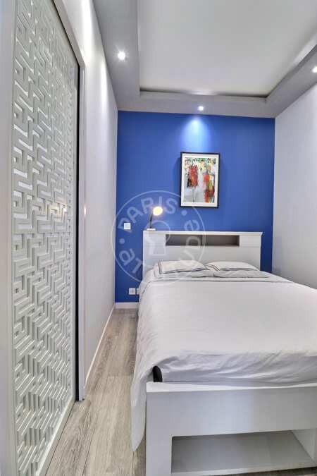 Schlafzimmer Möblierte wohnung - 30m²  - 1 Zimmer - Jasmin / Mozart - Paris