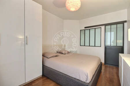 Bedroom Furnished apartment - 43m²  - 1 bedroom - Tour Eiffel - Paris
