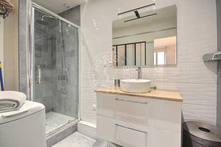 Bathroom Furnished apartment - 43m²  - 1 bedroom - Tour Eiffel - Paris
