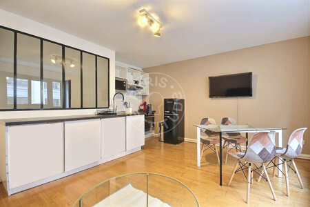 Salón Piso amueblado - 34m²  - 1 dormitorio - Marx Dormoy - París
