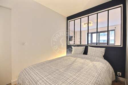 Dormitorio Piso amueblado - 34m²  - 1 dormitorio - Marx Dormoy - París