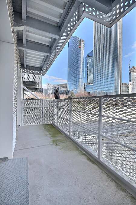 Balcony Furnished apartment - 41m²  - 1 bedroom - Nanterre