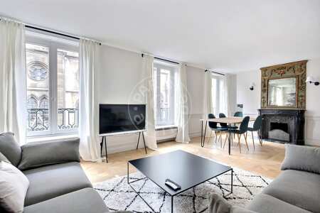 Salotto Appartamento arredato - 89m²  - 2 locali - Invalides - Parigi