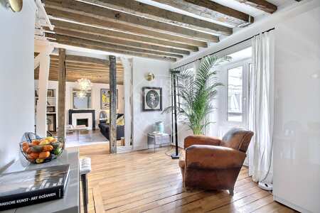 Entrée Appartement meublé - 60m²  - 1 chambre - Saint-Germain - Paris