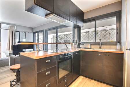 Cocina Piso amueblado - 32m²  - 1 dormitorio - Reuilly-Diderot - París