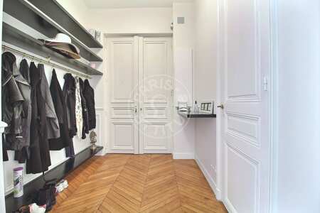 Eingangsbereich Möblierte wohnung - 130m²  - 3 Zimmer - Trocadéro - Paris