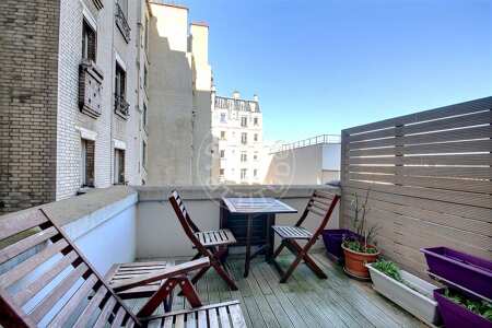 Terrazzo Monolocale arredato - 25m²  - Sacré-Cœur - Parigi