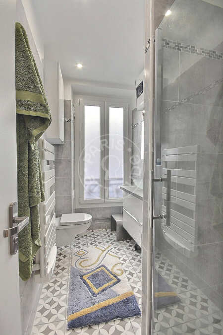 Salle de bain Appartement meublé - 43m²  - 1 chambre - Plaisance / Pernety - Paris