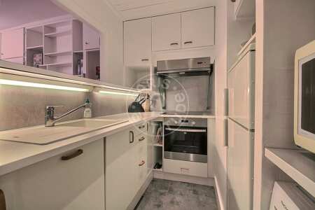 Cucina Appartamento arredato - 48m²  - 1 locale - Saint-Paul - Parigi