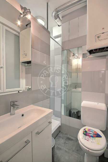 Bagno Appartamento arredato - 48m²  - 1 locale - Saint-Paul - Parigi