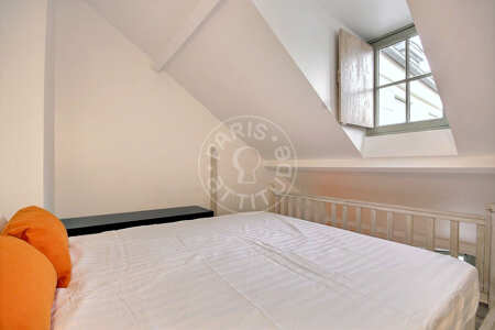 Quarto Studio mobilado - 23m²  - Place des Vosges - Paris