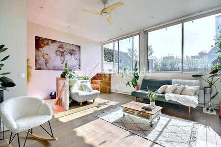 Terrasse Duplex meublé - 125m²  - 2 chambres - Courbevoie