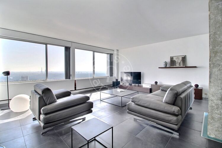 Living room - Furnished 2 bedrooms - Puteaux 92800 - 14629