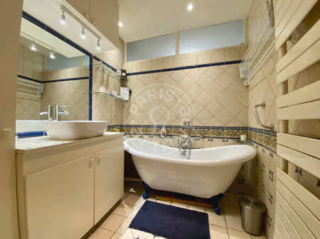 Badezimmer Möblierte wohnung - 65m²  - 1 Zimmer - Centre George Pompidou - Paris