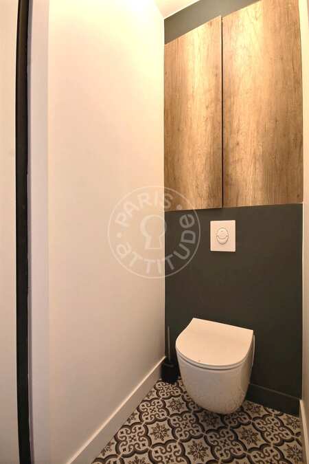Bagno Appartamento arredato - 49m²  - 1 locale - Oberkampf - Parigi