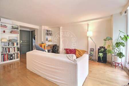 Sala Apartamento mobilado - 60m²  - 1 quarto - Montorgueil - Paris