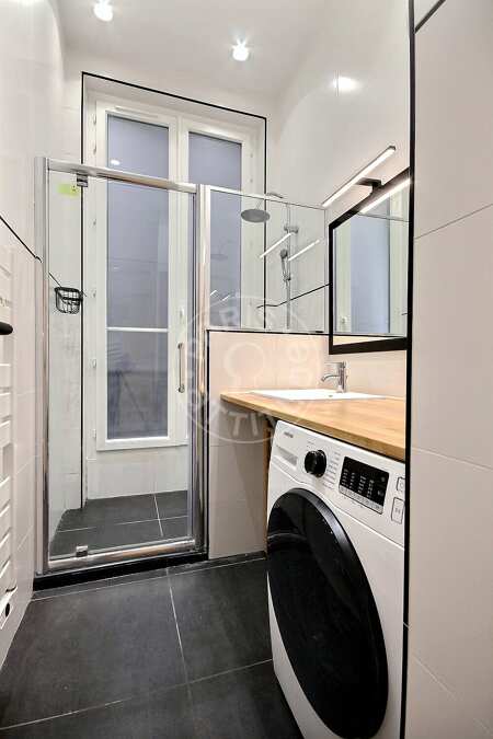 Casa de banho Apartamento mobilado - 46m²  - 2 quartos - Ile de la Cité - Paris