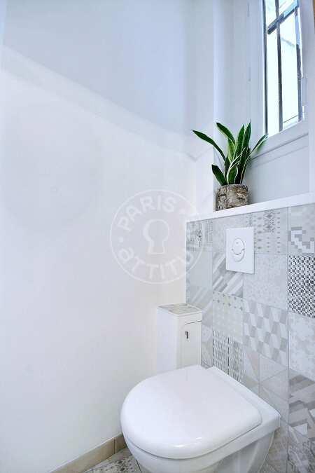 WC Apartamento mobilado - 37m²  - 1 quarto - Auteuil - Paris