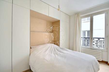 Camera da letto Mansardato arredato - 26m²  - Marx Dormoy - Parigi