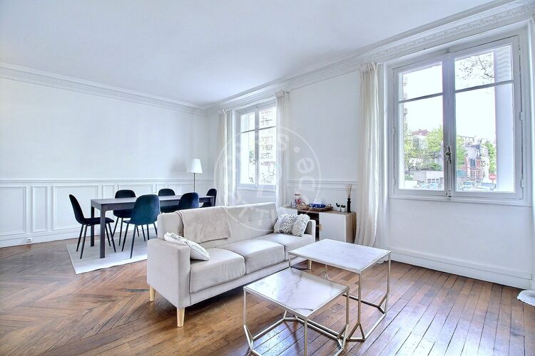 Salon - 1 chambre meublé - Paris 75016 - 14667