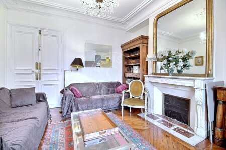 Salón Piso amueblado - 68m²  - 2 dormitorios - Poissonnière - París