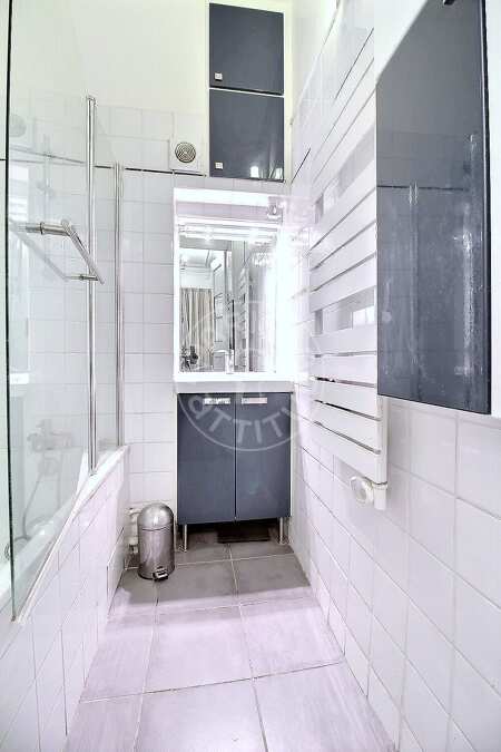Baño Piso amueblado - 68m²  - 2 dormitorios - Poissonnière - París