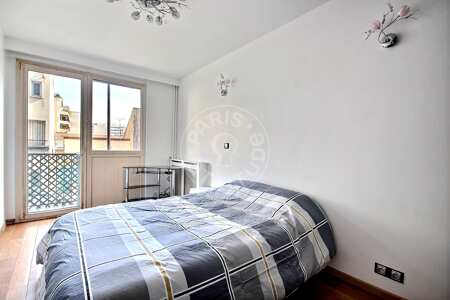 Chambre Appartement meublé - 59m²  - 2 chambres - Boulogne-Billancourt