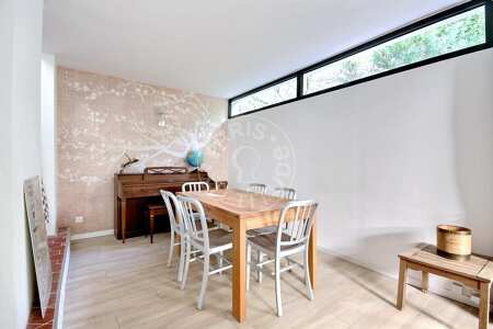 Dining room Furnished duplex - 100m²  - 3 bedrooms - Jules Joffrin - Mairie du 18ème - Paris