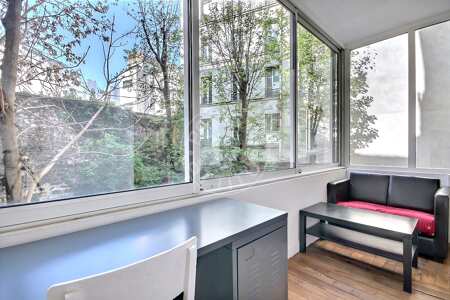 Office Furnished duplex - 100m²  - 3 bedrooms - Jules Joffrin - Mairie du 18ème - Paris