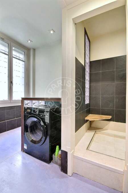 Casa de banho Studio mobilado - 36m²  - Boulogne-Billancourt