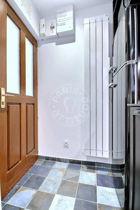 Entrada Studio mobilado - 20m²  - Temple - Paris
