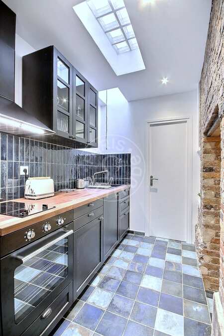 Cozinha Studio mobilado - 20m²  - Temple - Paris