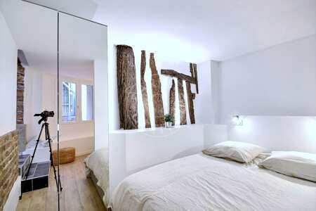 Quarto Studio mobilado - 20m²  - Temple - Paris