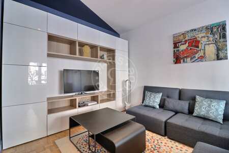 Salón Piso amueblado - 67m²  - 2 dormitorios - Saint Placide - París