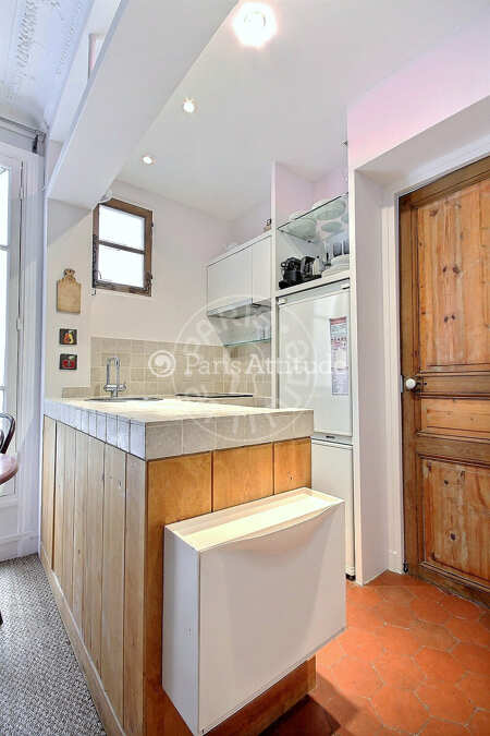 Cuisine Appartement meublé - 38m²  - 1 chambre - Convention - Paris