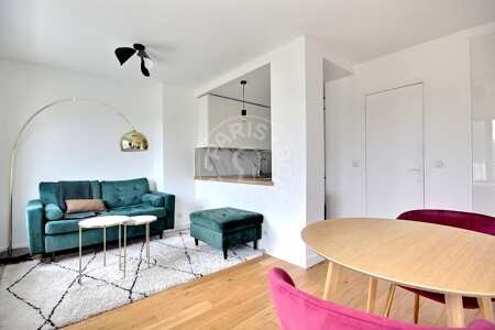 Sala Apartamento mobilado - 35m²  - 1 quarto - Beaugrenelle - Paris