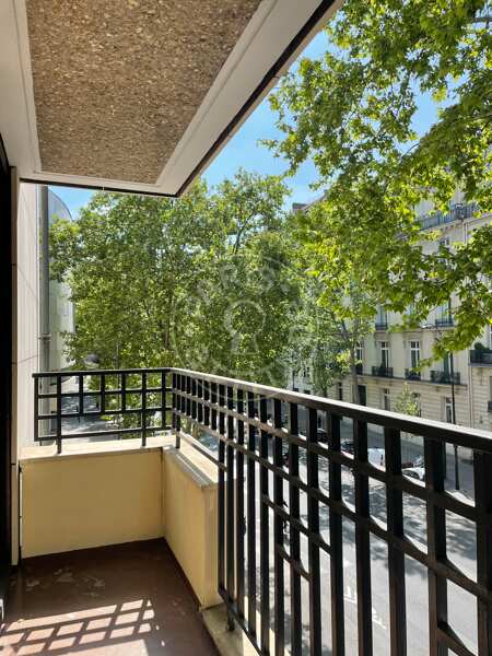 Balcone Appartamento arredato - 27m²  - 1 locale - Wagram - Parigi