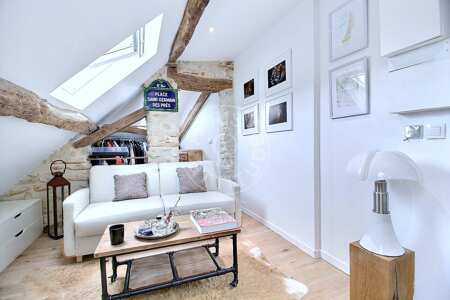 Salotto Monolocale arredato - 17m²  - Saint-Germain - Parigi