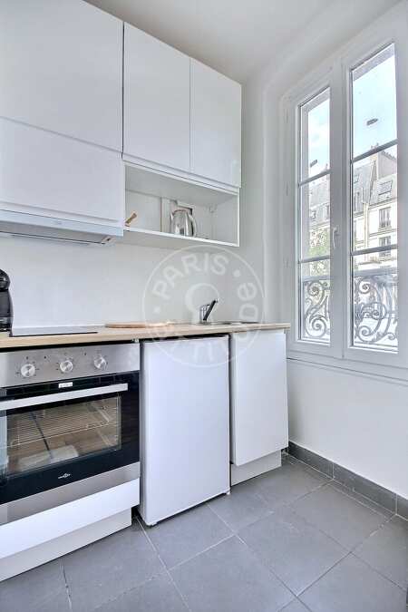 Cozinha Apartamento mobilado - 30m²  - 1 quarto - Guy Môquet - Paris