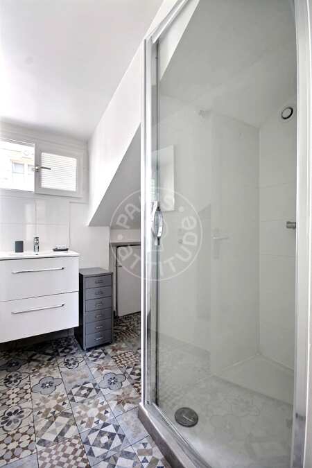 Bathroom Furnished studio - 22m²  - Arc de Triomphe - Paris