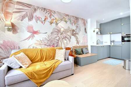 Salotto Monolocale arredato - 21m²  - Plaisance / Pernety - Parigi