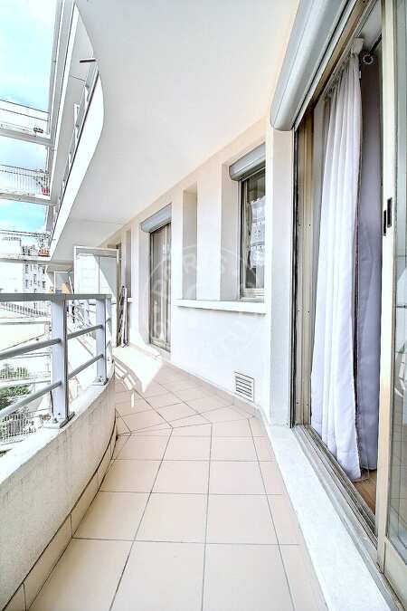 Balcony Furnished apartment - 49m²  - 1 bedroom - Boulogne-Billancourt