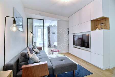 Sala Apartamento mobilado - 46m²  - 1 quarto - Panthéon / Sorbonne - Paris