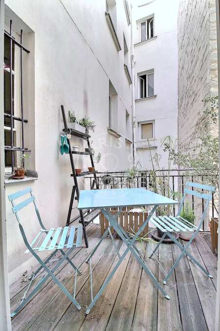 Varanda Apartamento mobilado - 46m²  - 1 quarto - Panthéon / Sorbonne - Paris