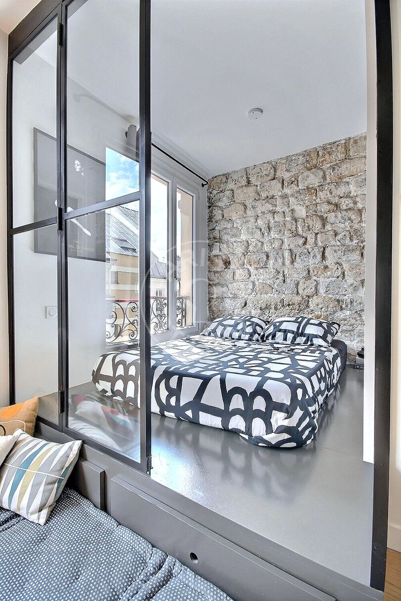 Furnished studio alcove - Paris 75003 - 14703