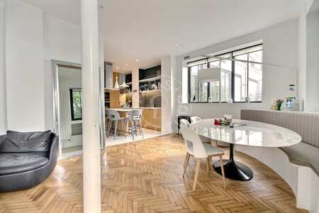 Sala de jantar Apartamento mobilado - 240m²  - 4 quartos - Musée Picasso - Paris