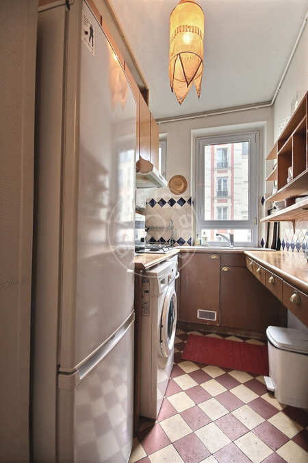 Cucina Appartamento arredato - 62m²  - 1 locale - Denfert Rochereau - Parigi