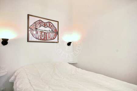 Camera da letto Mansardato arredato - 35m²  - Buttes-Chaumont - Parigi