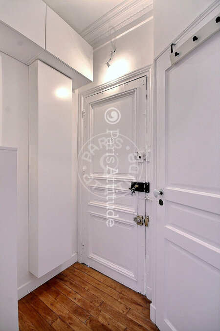Entrada Apartamento mobilado - 31m²  - 1 quarto - Jules Joffrin - Mairie du 18ème - Paris