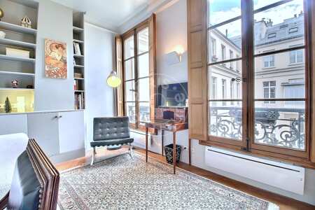 Sala Quitinete mobilado - 19m²  - Place Vendôme - Paris